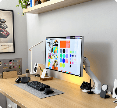 Desk setup