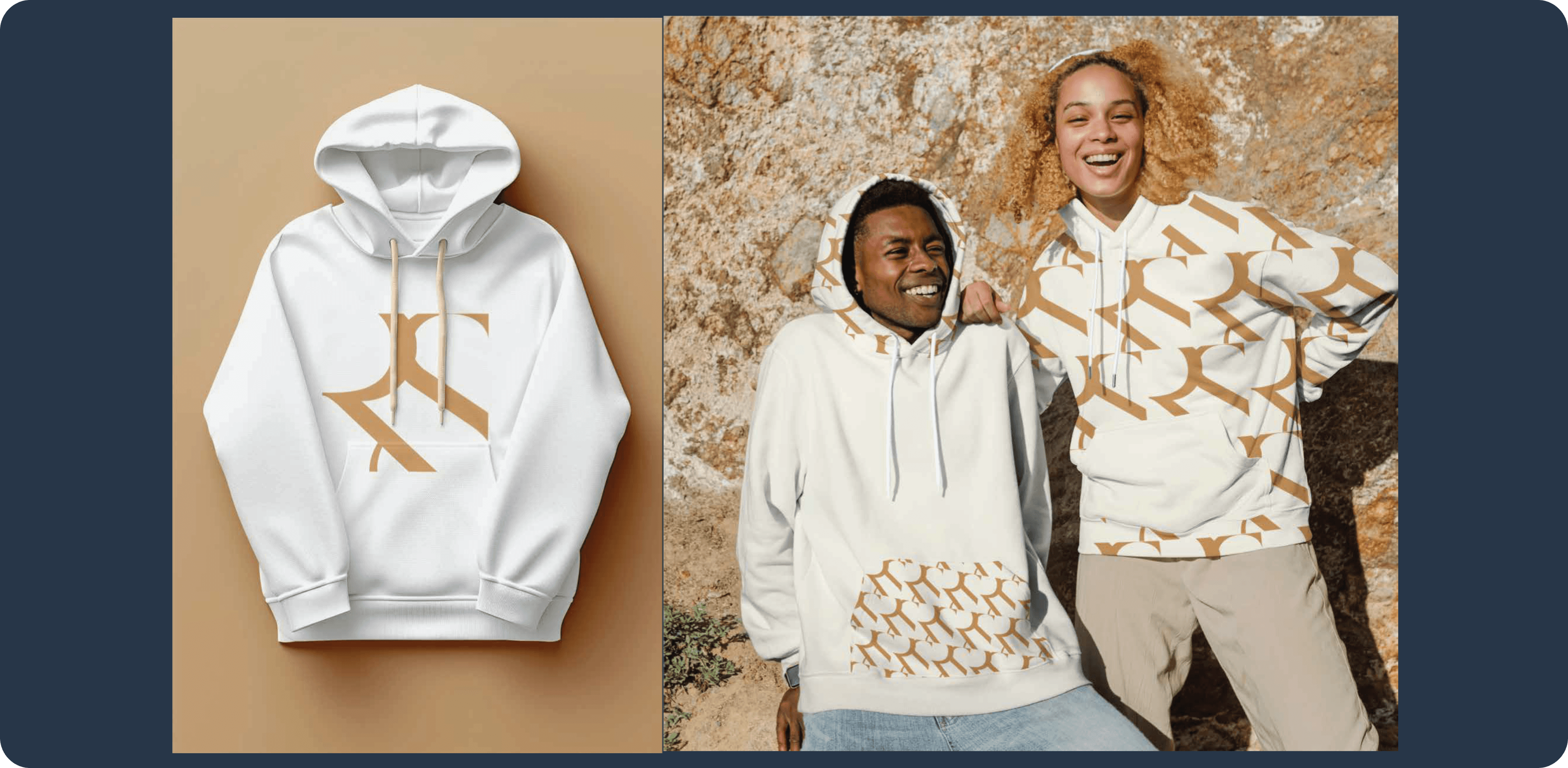 Team working on creative design