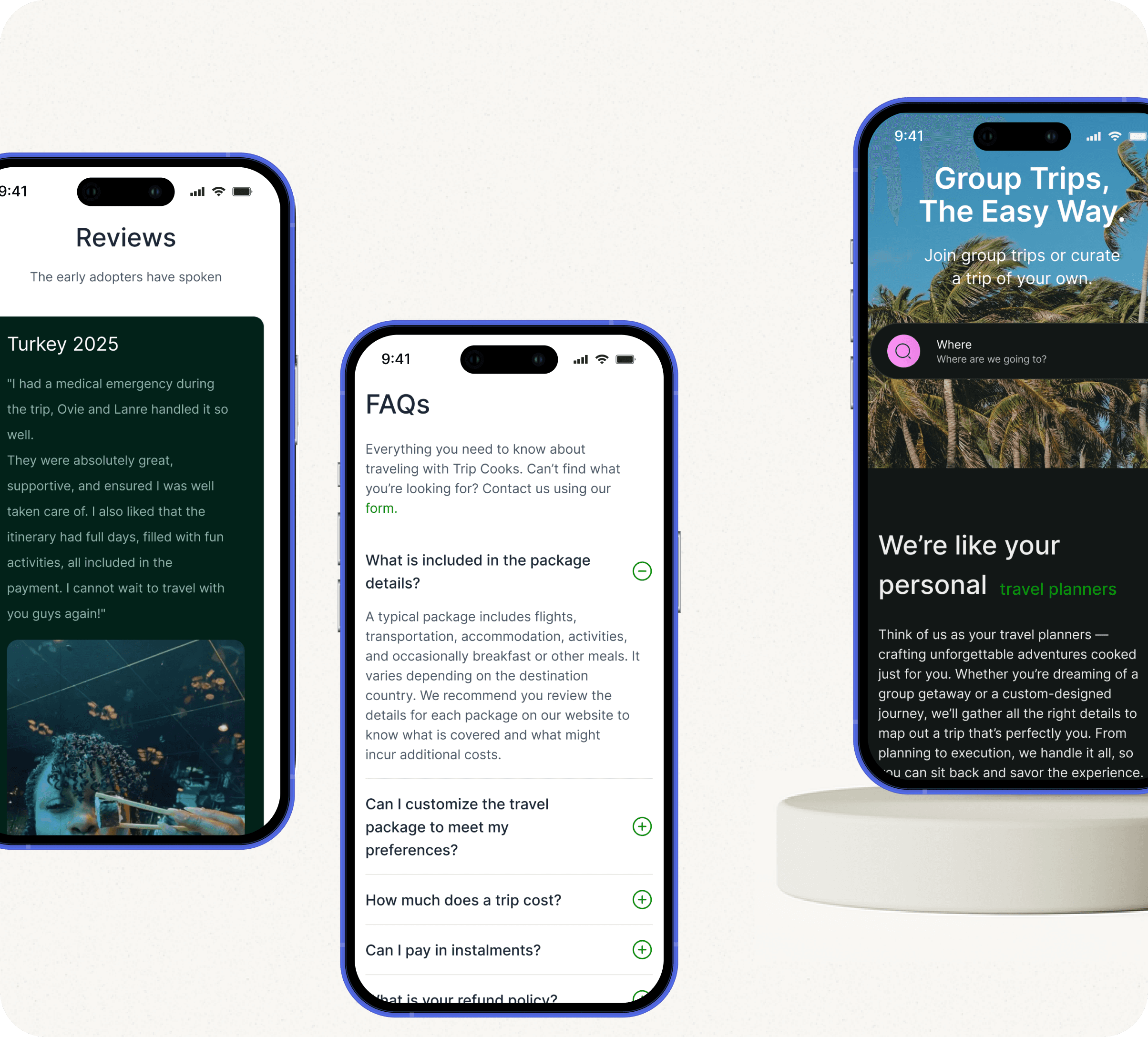 Team working on creative design