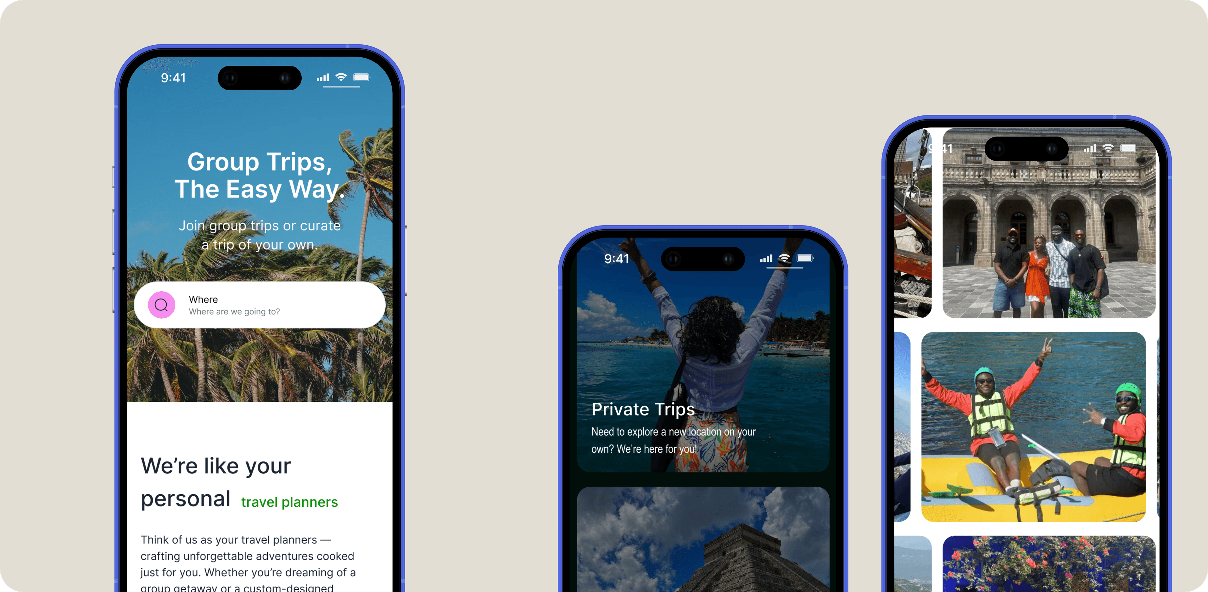 Team working on creative design