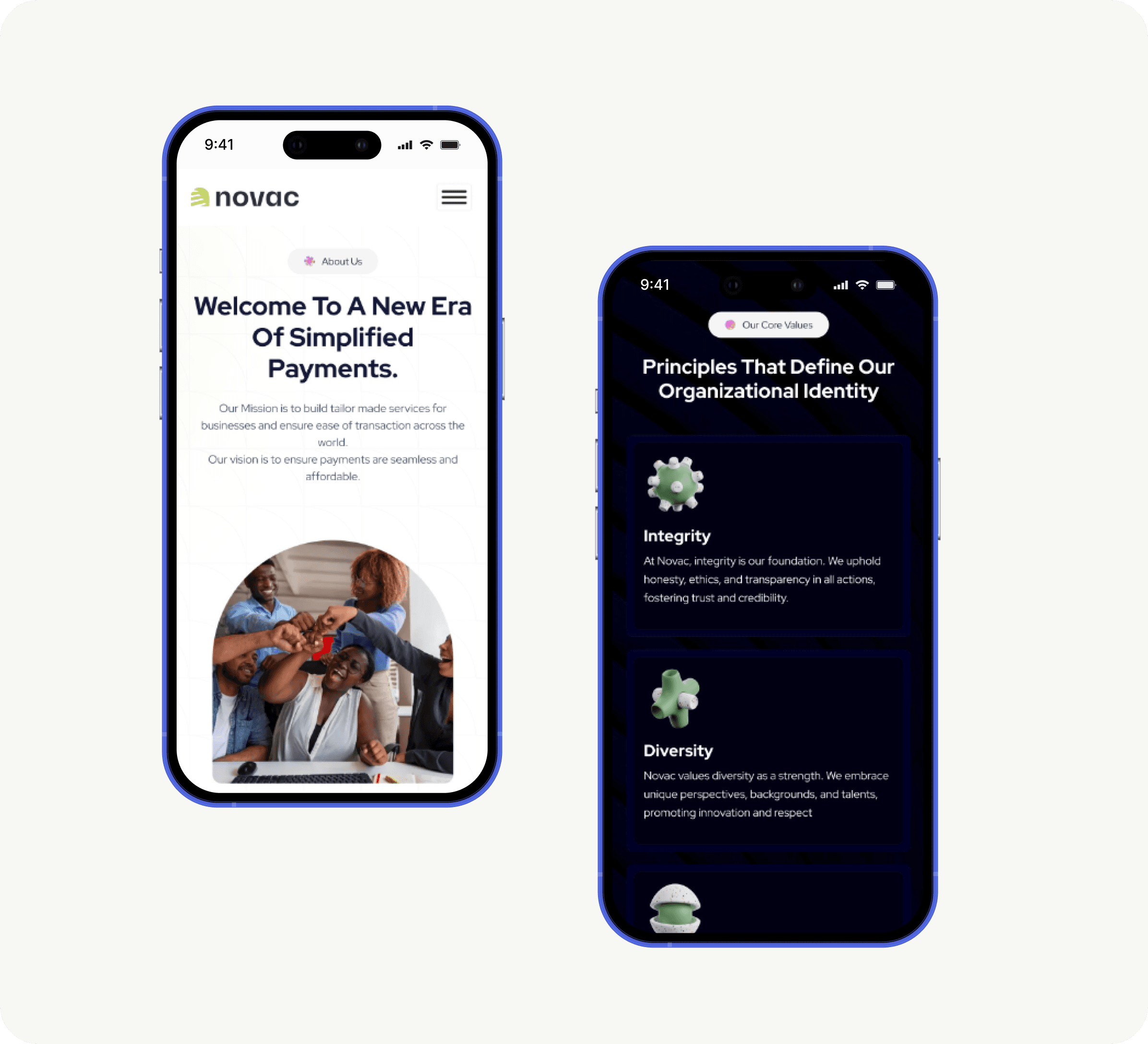 Team working on creative design