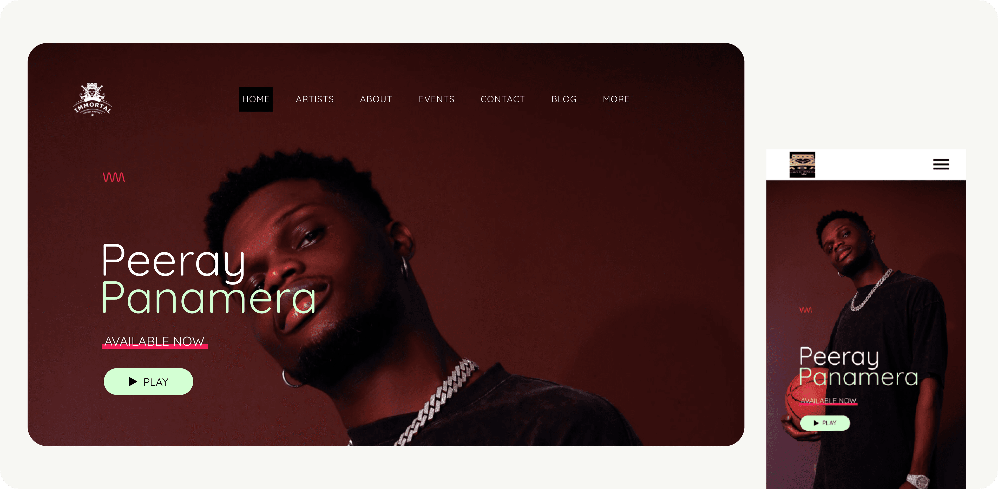 Team working on creative design