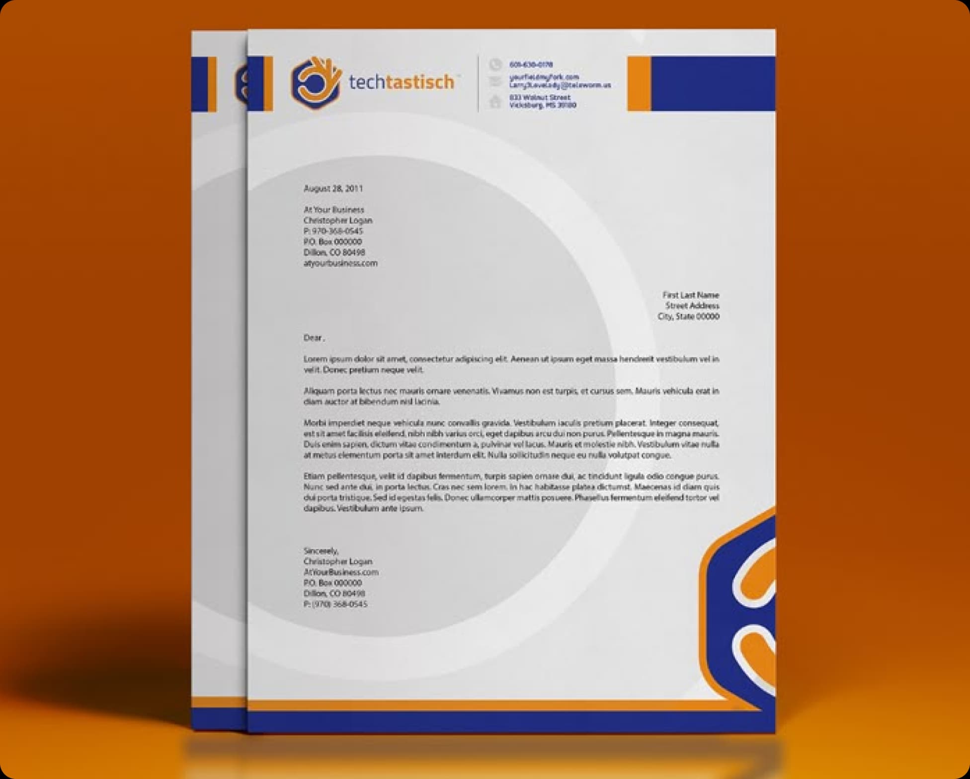 Letter Heading