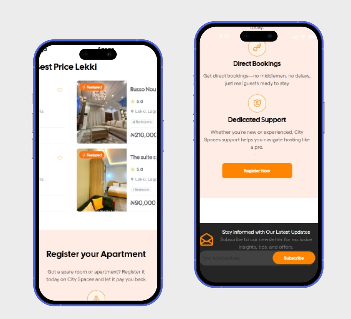 CitySpace property listing detail page