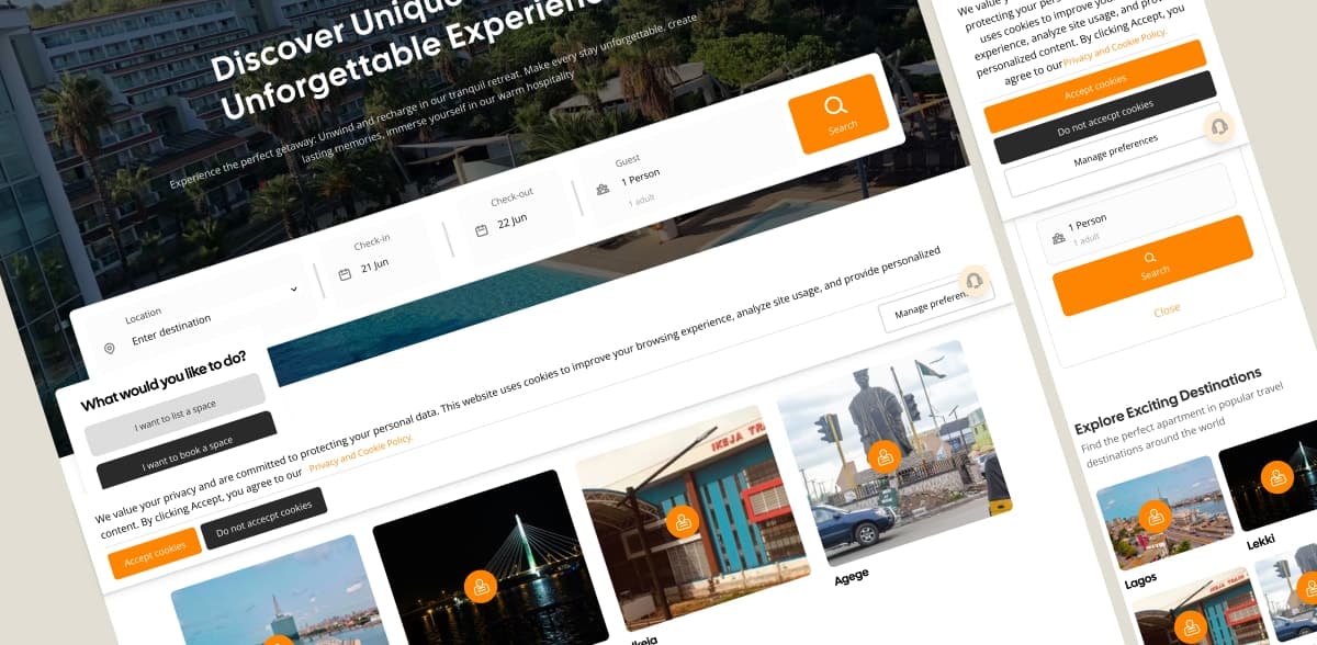 CitySpace final accommodation marketplace showcase
